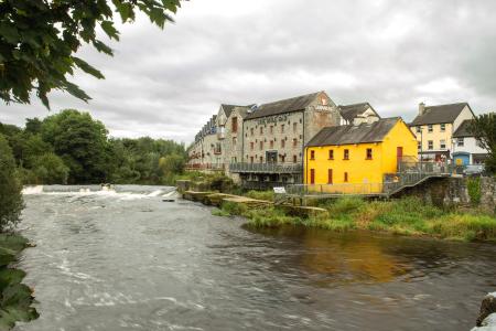 Weir at Mulkear River Annacotty Limerick